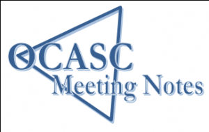 OCASC Meeting Notes logo